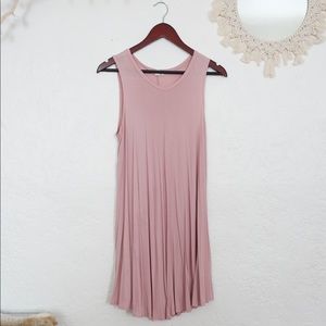 Silence + Noise pink shirt dress size M